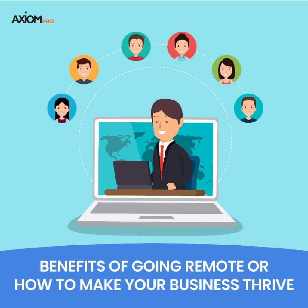 Benefits of going remote for employers